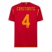 AS Roma Bryan Cristante #4 Replika Hemma matchkläder 2023-24 Korta ärmar